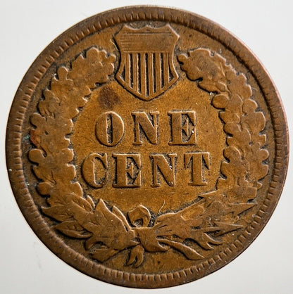 1880 US USA Indian Head One 1 Cent Copper Coin | Collectable Grade | a2763
