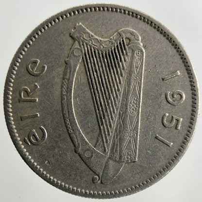 1951 Irish Shilling Coin | Fine Collectable Grade