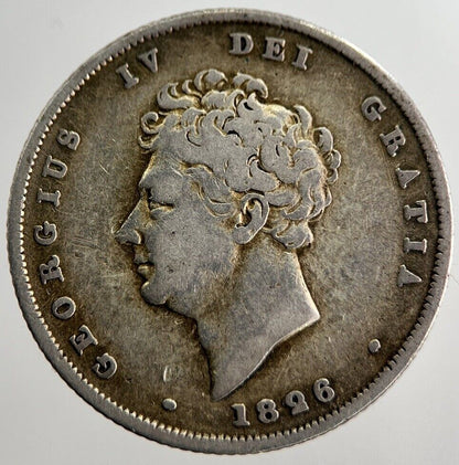 1826 George IV Shilling Silver Coin | Collectable Grade | a8660