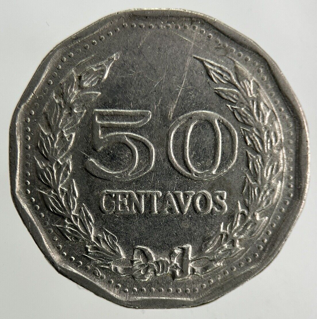1970 Colombia 50 Centavos Coin | Fine Collectable Grade