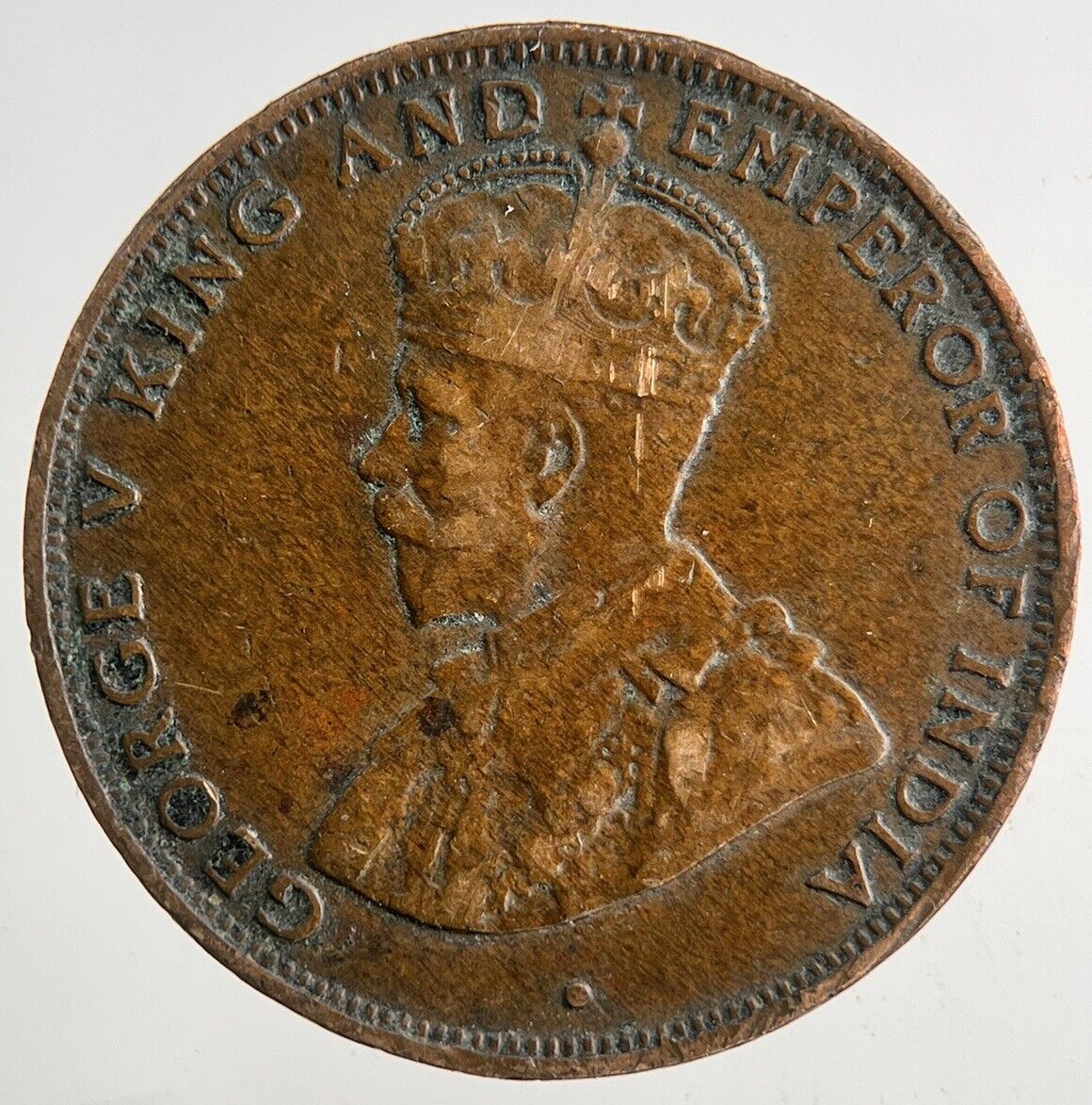 1934 George V Hong Kong 1 Cent Coin | Fine Collectable Grade | a9174