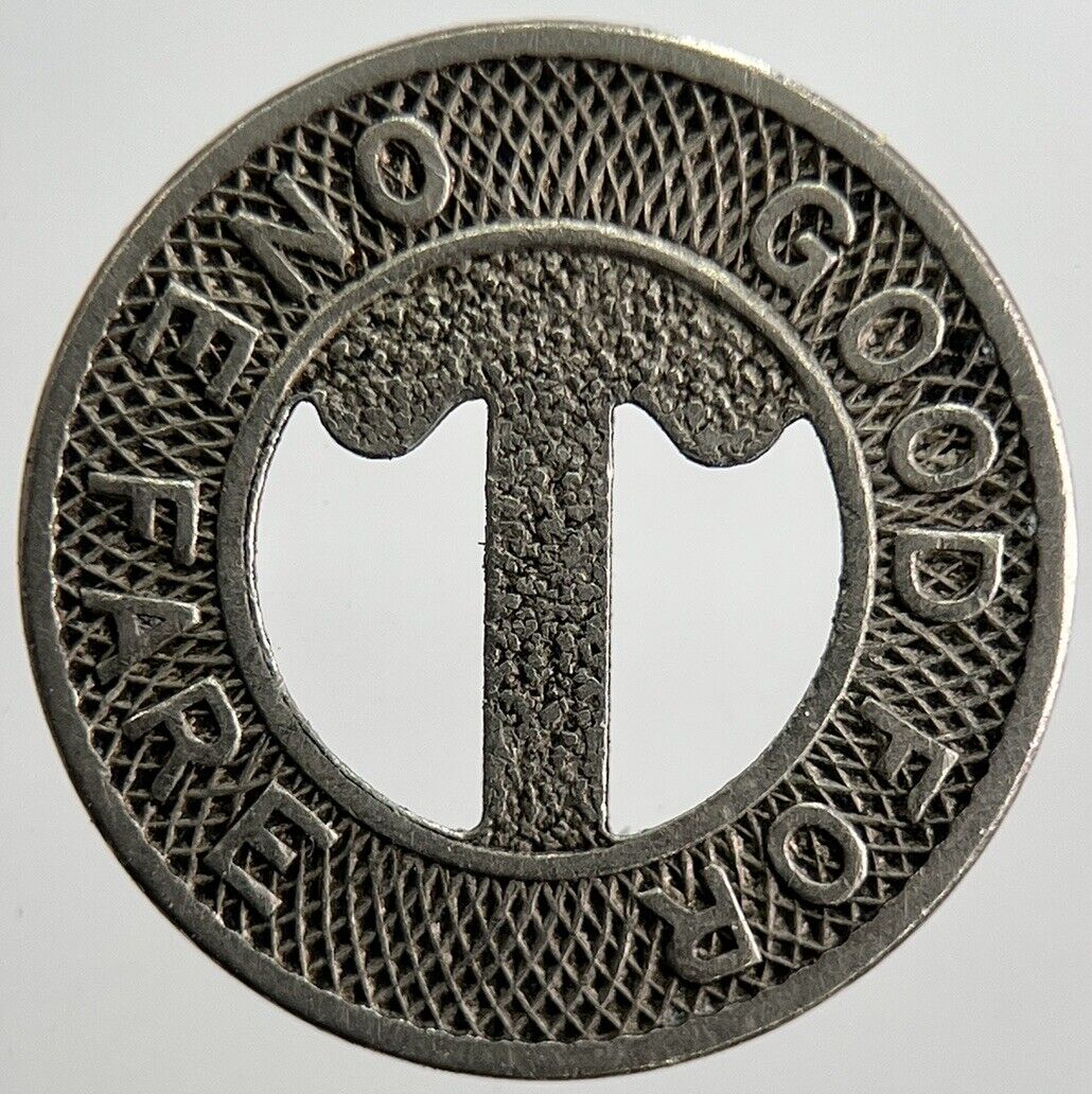 Detroit & Canada Tunnel Co Good For One Fare Coin | Collectable Grade | a2536