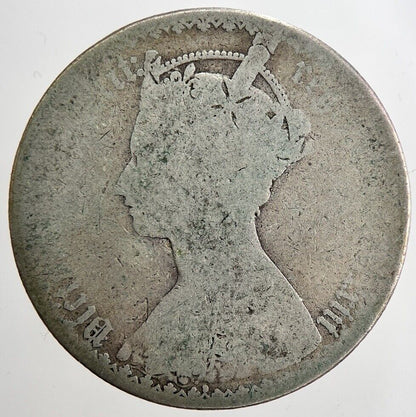 Victoria Gothic Florin Silver Coin | Fair Grade