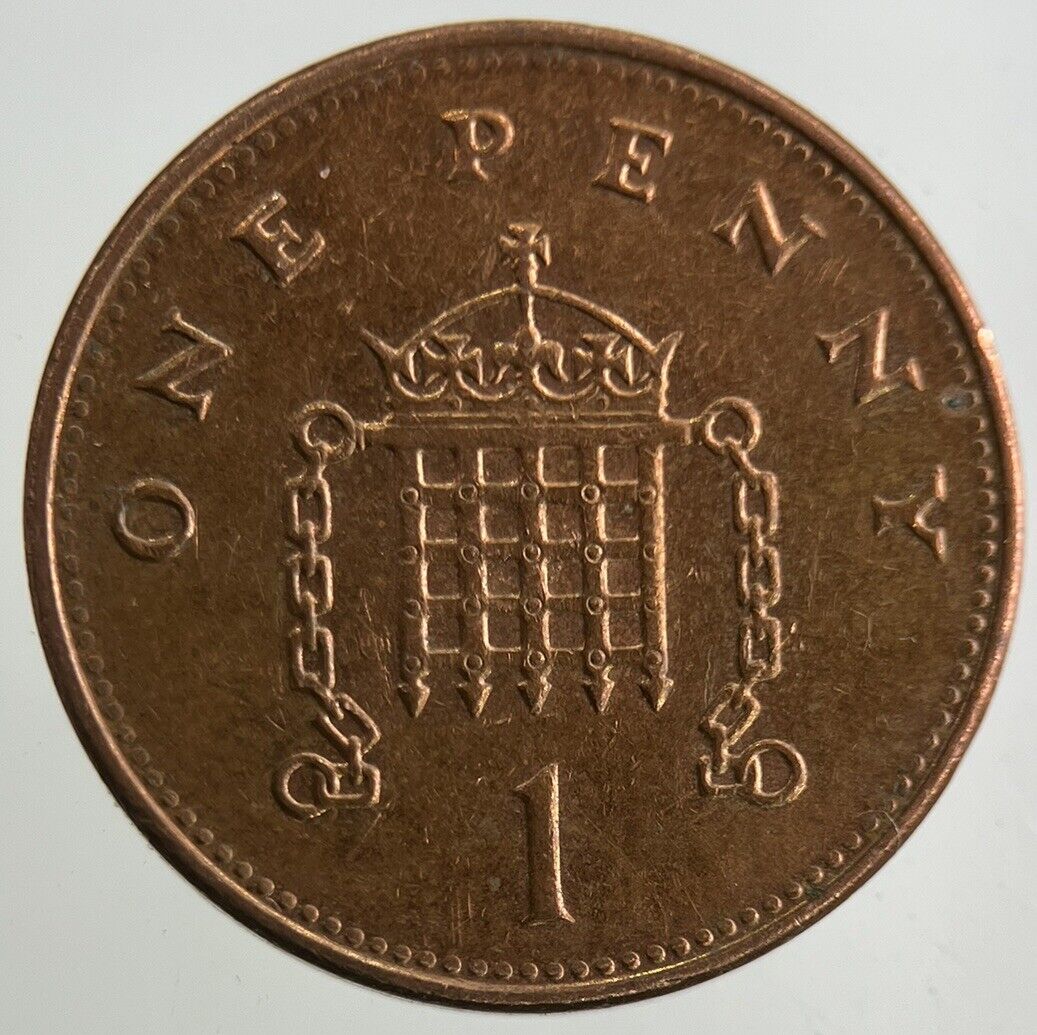 1998 Elizabeth II 2nd 1p One-Pence Coin | Very High Grade