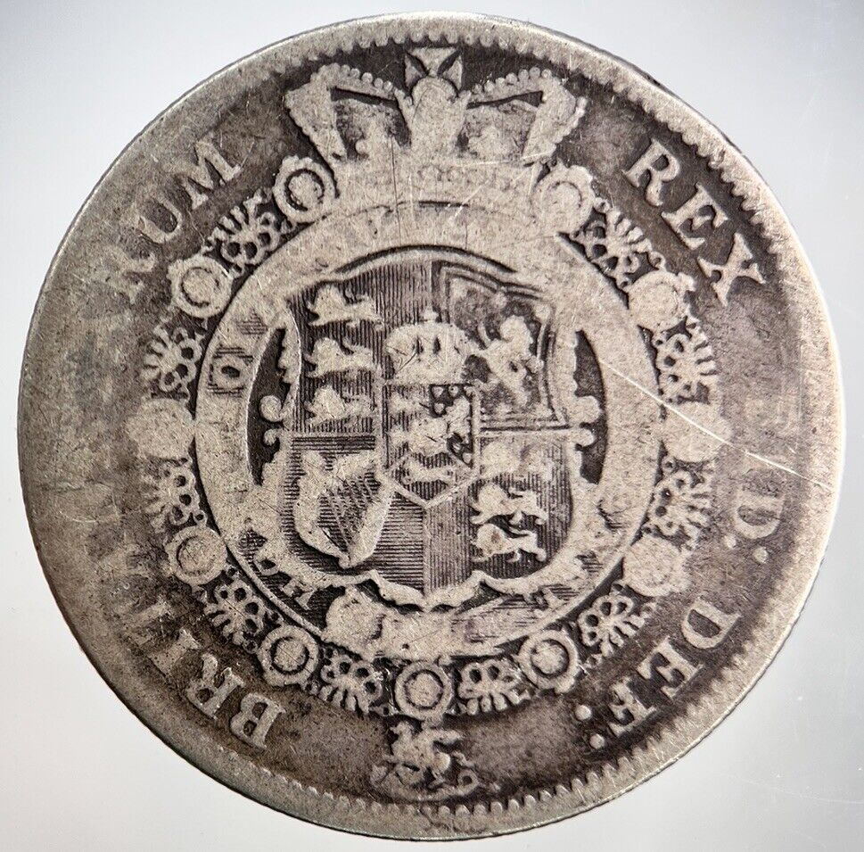 1817 George III Half-Crown Silver Coin | Collectable Grade