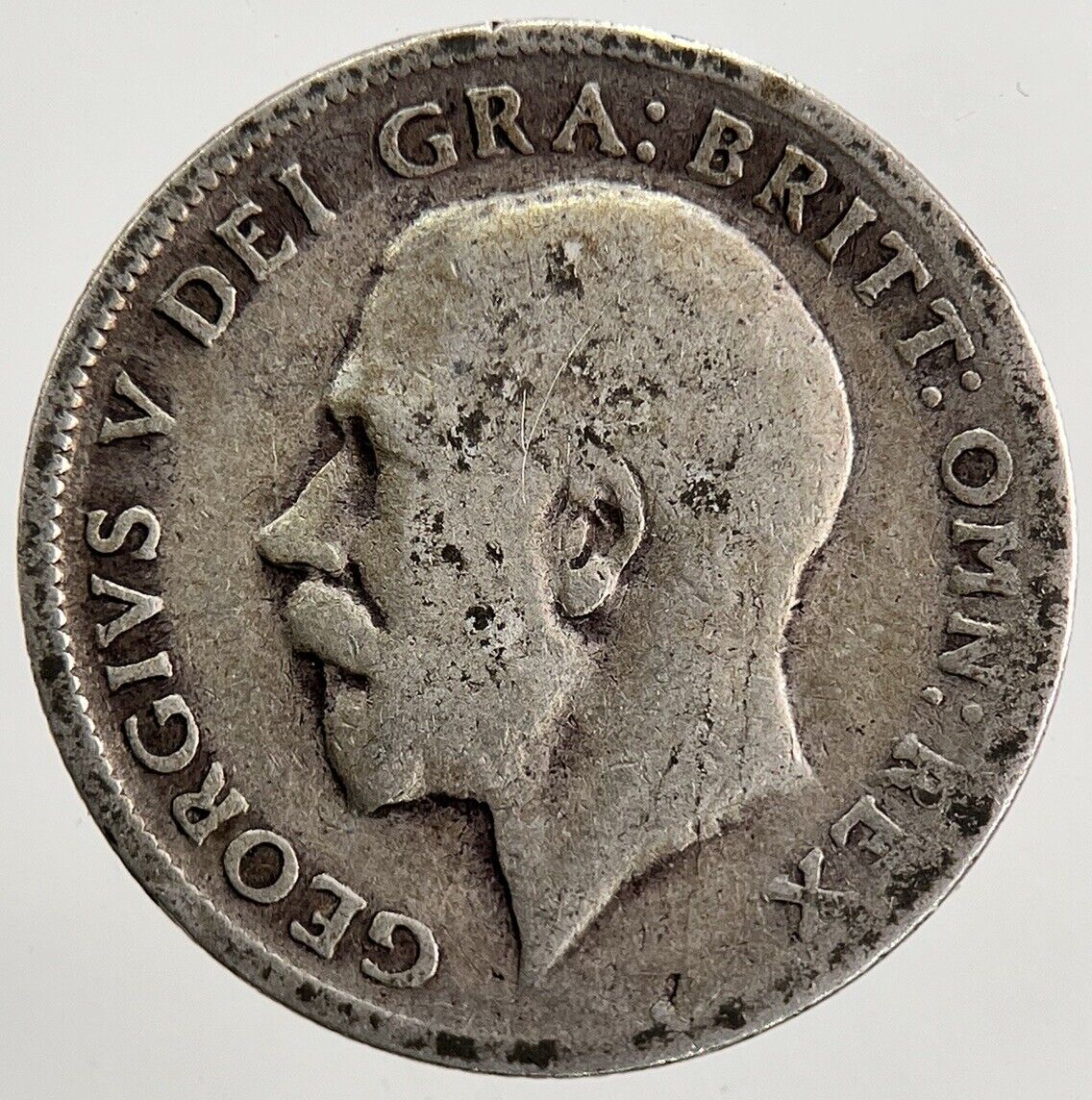 1918 George V Sixpence Silver Coin | Collectable Grade
