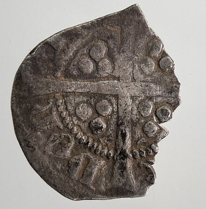 British Edward I 1st Half-Penny Hammered Silver Coin | Collectable Grade | a6927