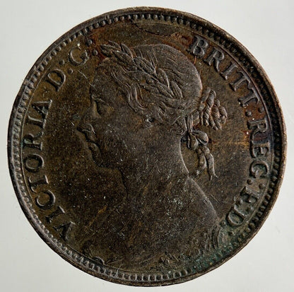 1893 Victoria Farthing Coin | Fine Collectable Grade