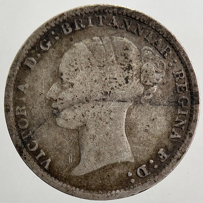 1886 Victoria Threepence Silver Coin | Fine Collectable Grade