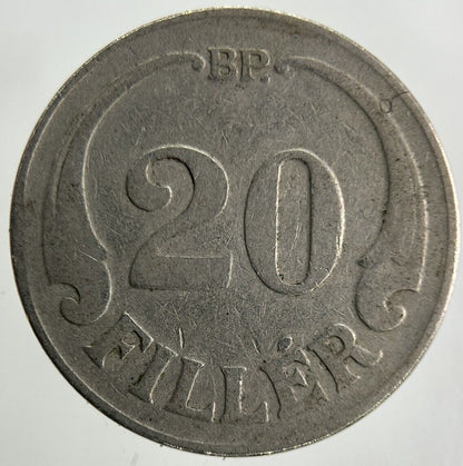 1926 Hungary 20 Filler Coin | Collectable Grade