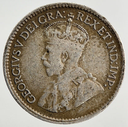 1919 Canada 5 Cents Silver Coin | Fine Collectable Grade