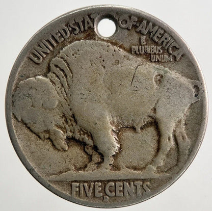 1915 - D US USA Indian Head Buffalo Nickel Coin | Collectable Grade