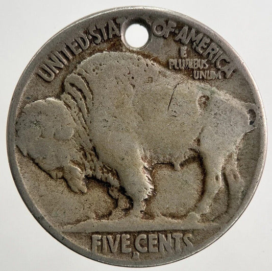 1915 - D US USA Indian Head Buffalo Nickel Coin | Collectable Grade