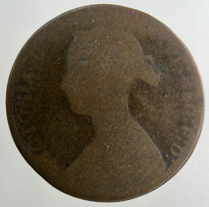 1872 Victoria Half-Penny Coin | Collectable Grade