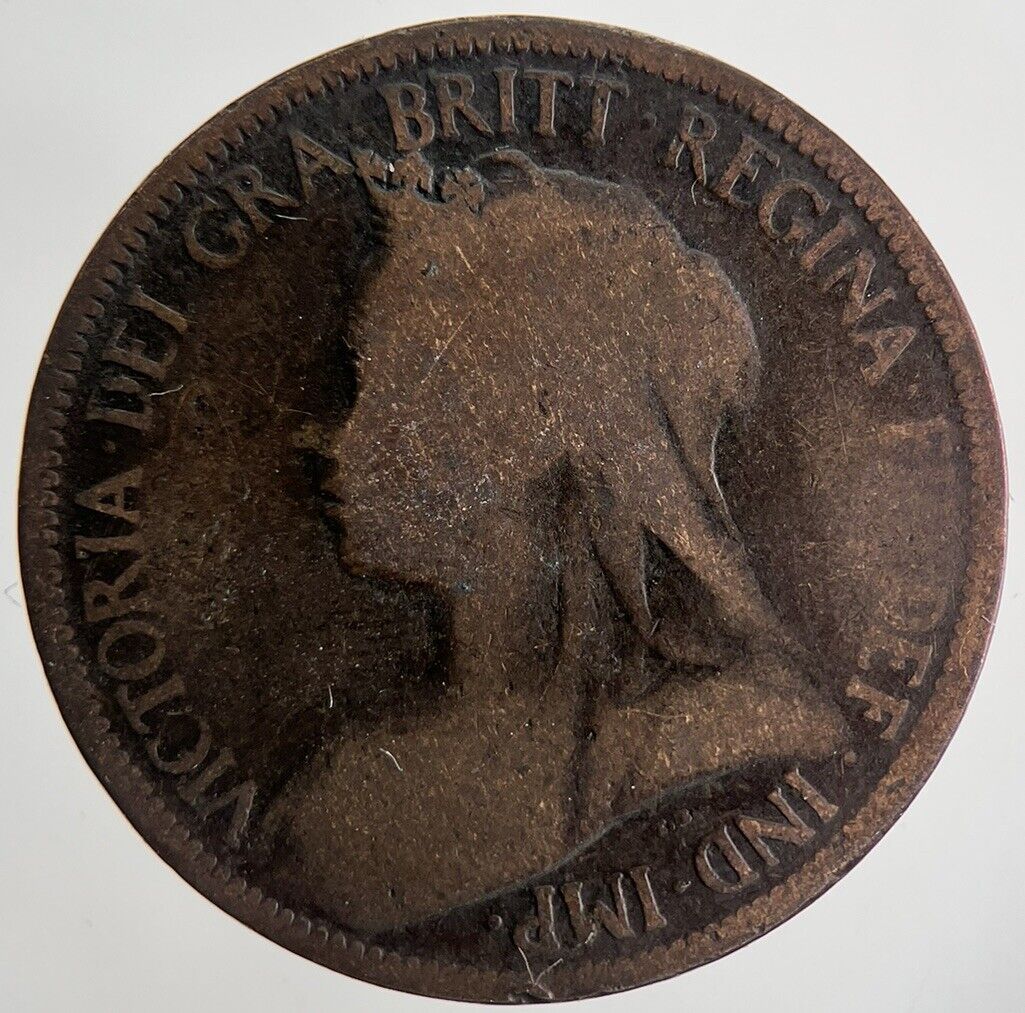 1897 Victoria Half-Penny Coin | Collectable Grade | a9773