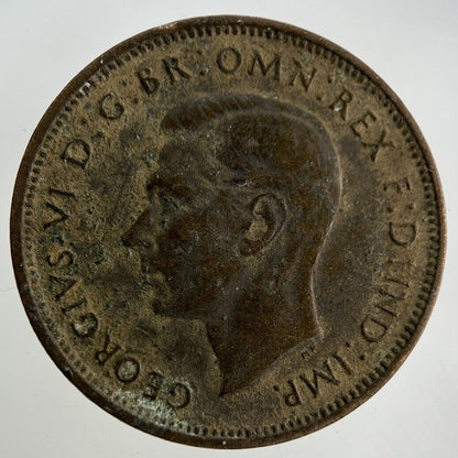 1938 George VI Half-Penny Coin | Collectable Grade