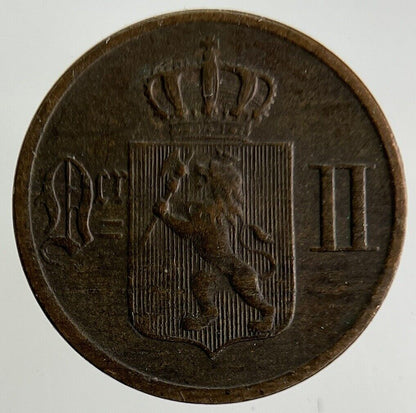 1899 Norway 1 Ore Coin | Fine Collectable Grade