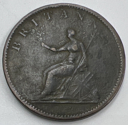 1806 George III Half - Penny | British Coin | Collectable Grade | a1437
