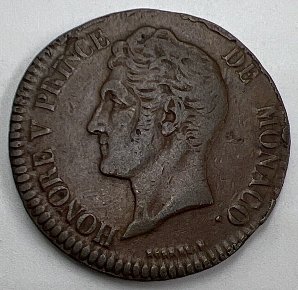 1837 France Cinq 5 Centimes | French Copper Coin | Collectable Grade