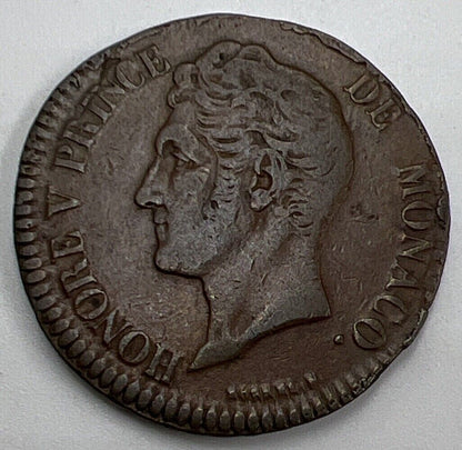 1837 France Cinq 5 Centimes | French Copper Coin | Collectable Grade
