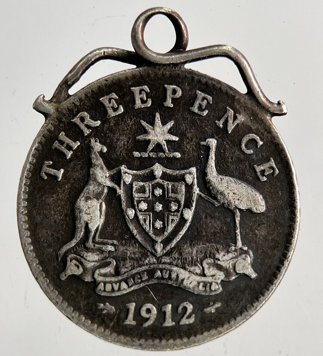 1912 Australia Threepence Silver Coin | Fine Collectable Grade | a6447