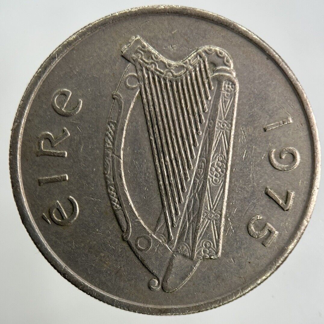 1975 Irish 10p Ten-Pence Coin | Fine Collectable Grade