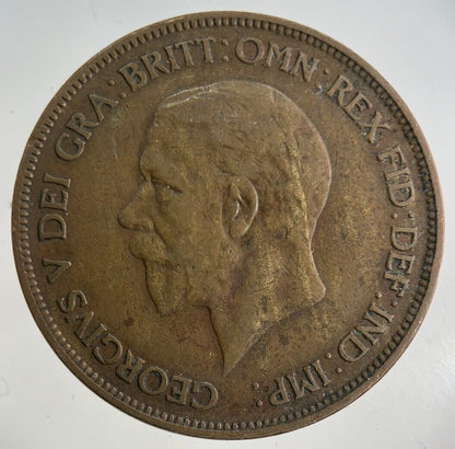 1928 George V One Penny Coin | Collectable Grade