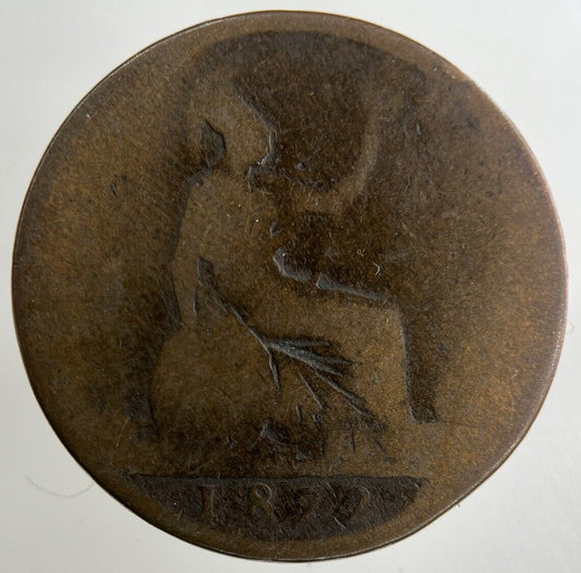 1872 Victoria Half-Penny Coin | Collectable Grade