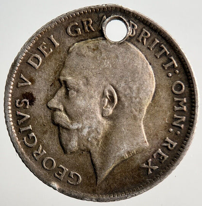 1914 George V Sixpence Silver Coin | Fine Collectable Grade | a3222