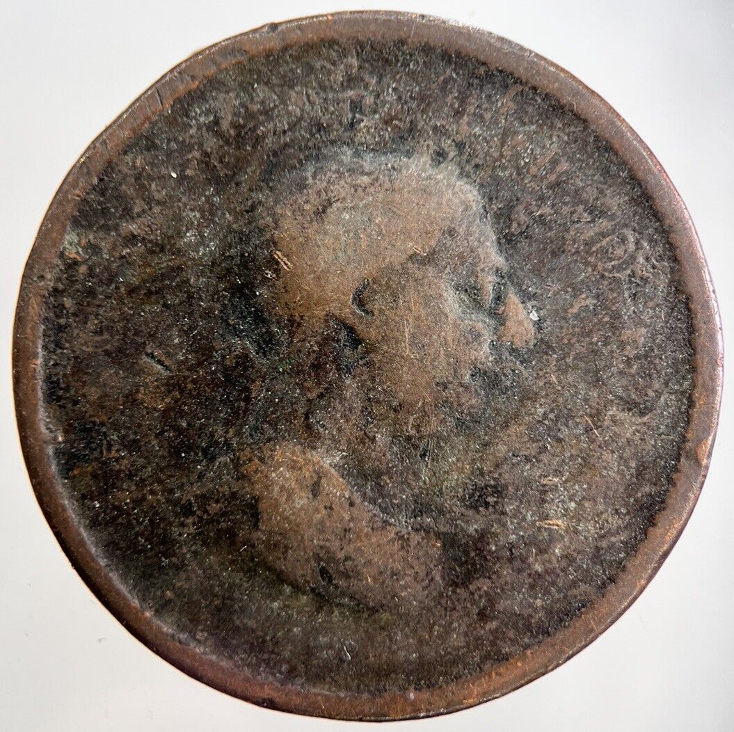 George III 3rd One Penny Coin | Worn Grade | a2376