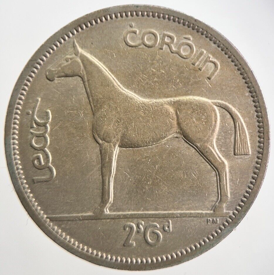 1962 Irish Horse Half-Crown Coin | Very High Grade
