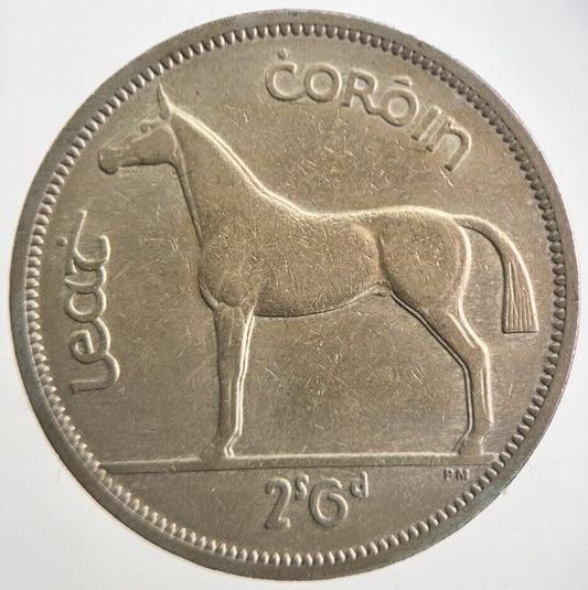 1962 Irish Horse Half-Crown Coin | Very High Grade