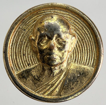 Thai Old Monk Coin Token Charm | Height 1cm | Collectable Grade | a1783