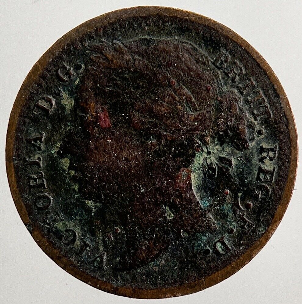 1885 Victoria 1/3 One Third Farthing Coin | Collectable Grade | a5037