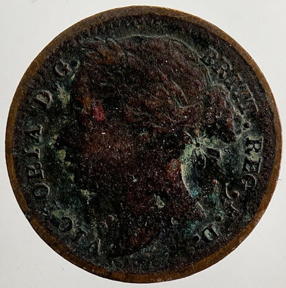 1885 Victoria 1/3 One Third Farthing Coin | Collectable Grade | a5037