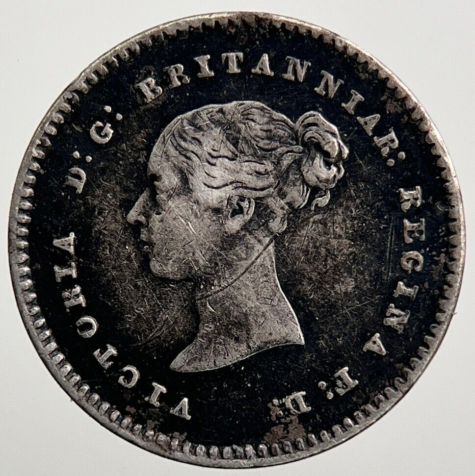 1838 Victoria Maundy Two-Pence Silver Coin | Fine Collectable Grade