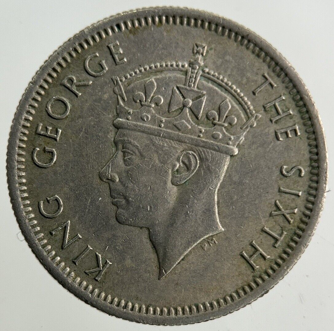 1950 Malaya 10 Cents Coin | Fine Collectable Grade