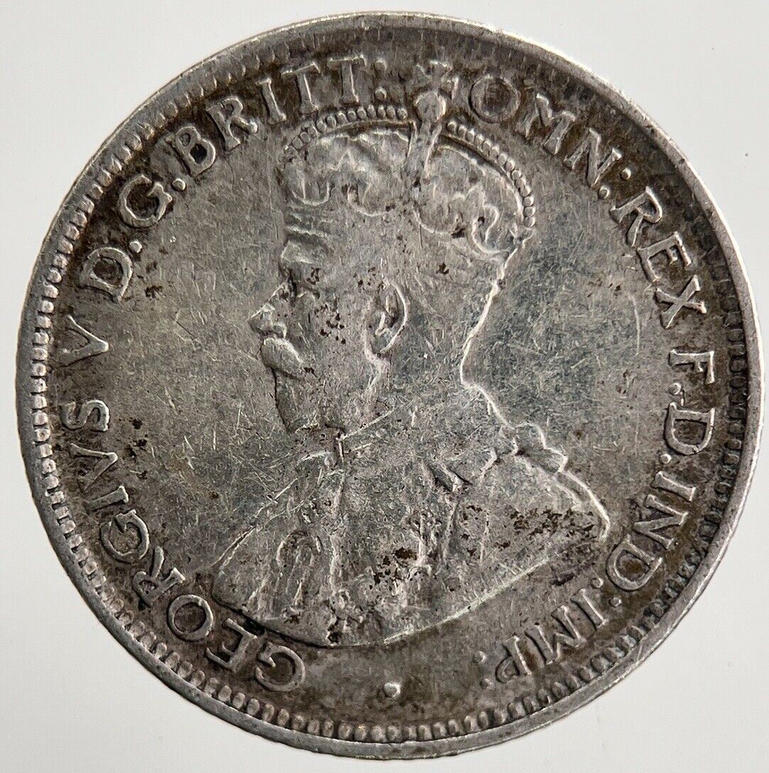 1926 Australia Sixpence Silver Coin | Fine Collectable Grade | a5517