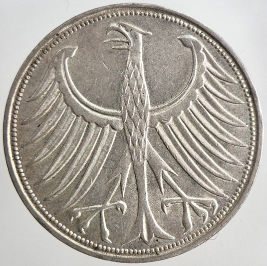 1951 Germany 5 Mark Silver Coin | Very High Grade | a6471