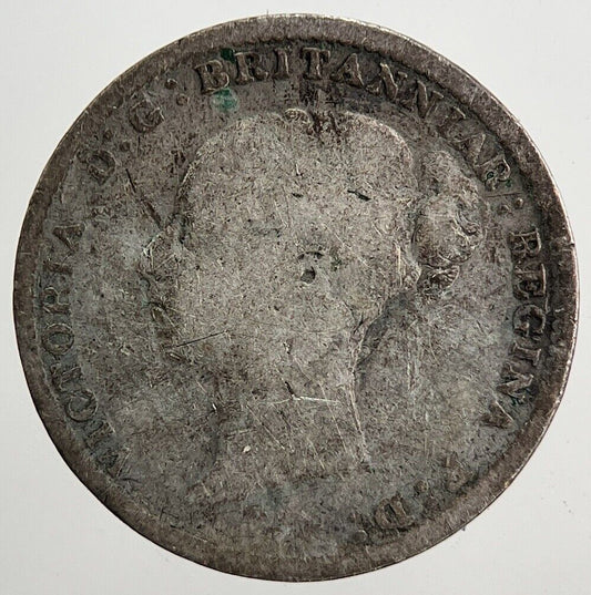 1883 Victoria Threepence Silver Coin | Collectable Grade