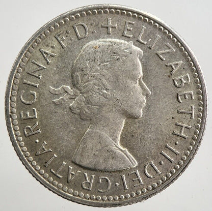 1960 Australia One Shilling Silver Coin | Fine Collectable Grade | a2642