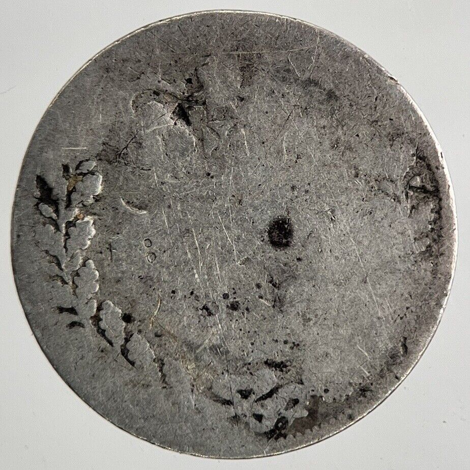 British Victoria Threepence Silver Coin | Worn Grade | a9562