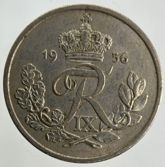 1956 Denmark 25 Ore Coin | Fine Collectable Grade