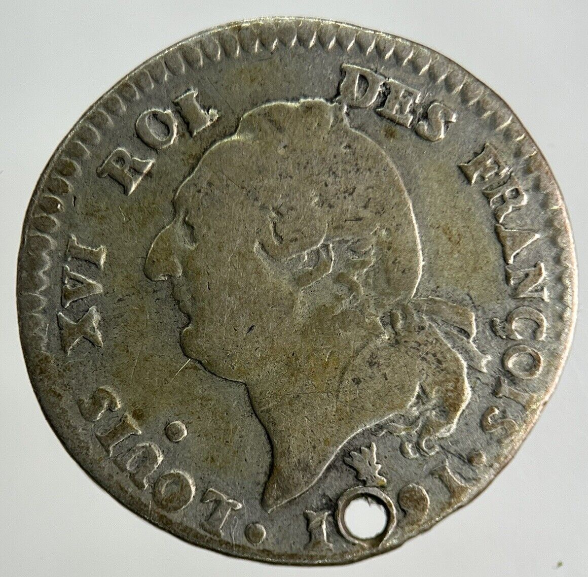 1791 France 15 Sol Silver Coin | Collectable Grade
