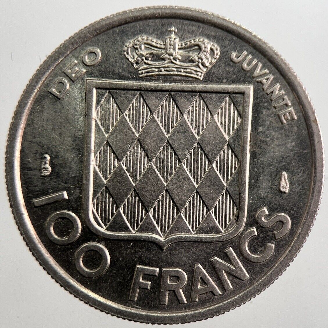 1956 Monaco 100 Francs Coin | Very High Grade | a7729