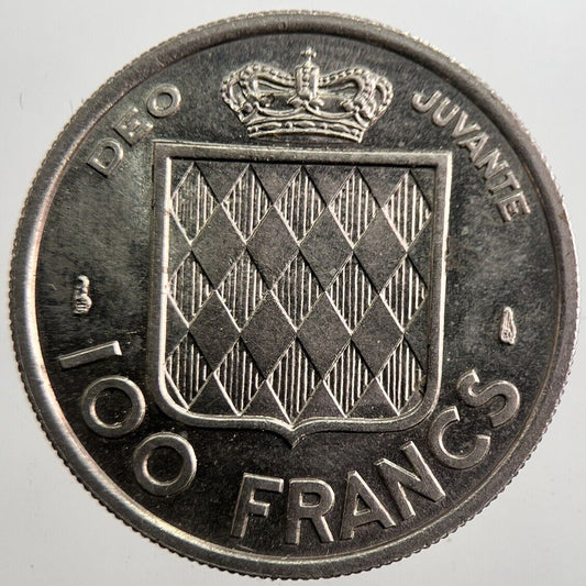1956 Monaco 100 Francs Coin | Very High Grade | a7729