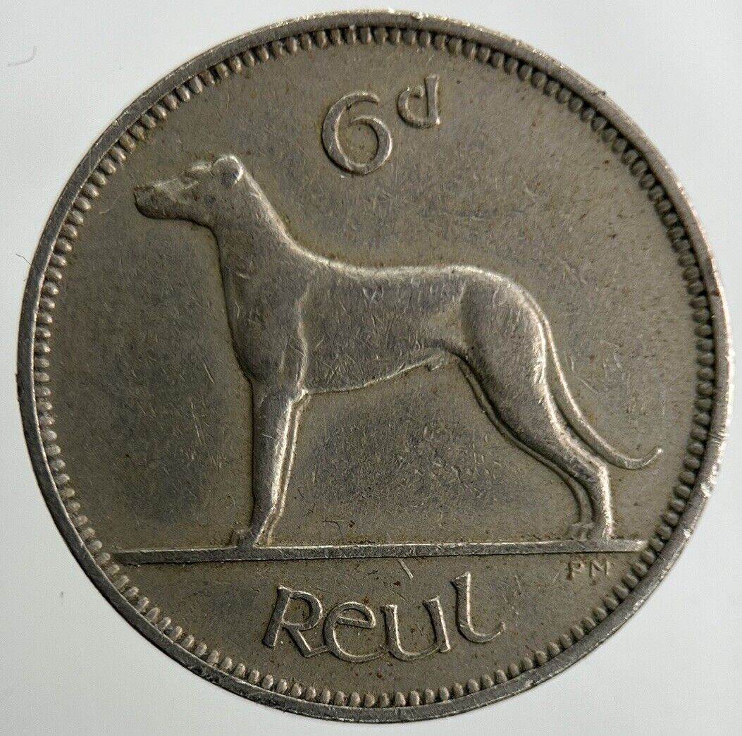 1956 Irish Sixpence Coin | Fine Collectable Grade