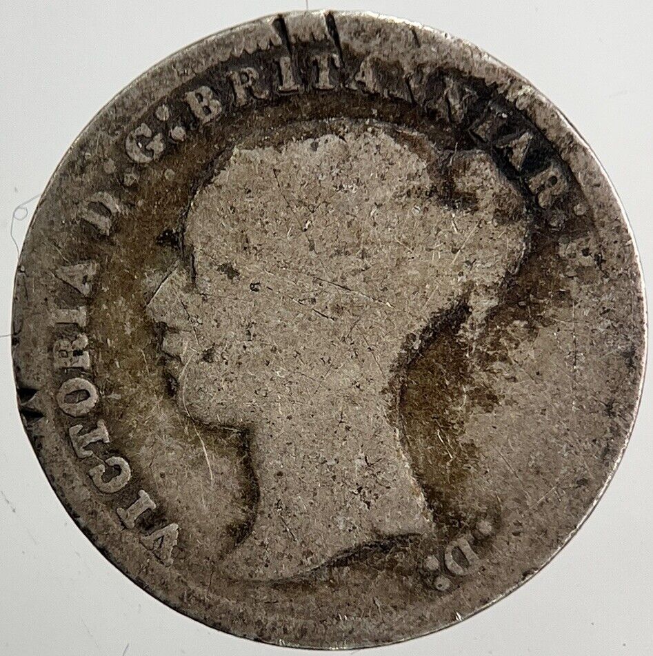 1877 Victoria Threepence Silver Coin | Collectable Grade