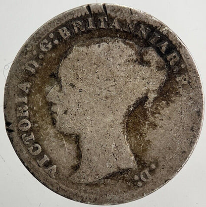 1877 Victoria Threepence Silver Coin | Collectable Grade