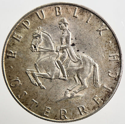 1962 Austria 5 Schilling Silver Coin | Very High Grade | a3671